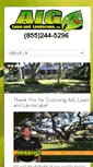 Mobile Screenshot of aiglawnandlandscape.com